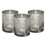 4.5'' H Glass Tabletop Votive Holder