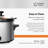 Complete Cuisine CC-1500-SL 1 1/2-Quart Round Stainless-Steel Slow Cooker