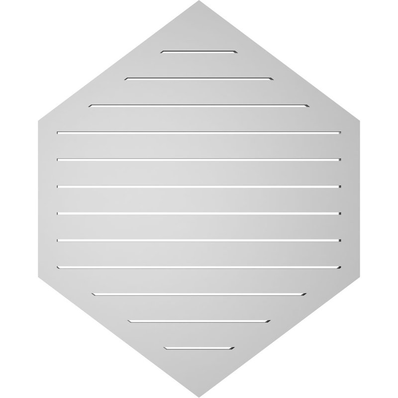 Pente verticale verticale en uréthane 9 pi, H 1,5 po x l 34 po x L 42 po