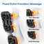Fauteuil de massage complet, mode zéro gravité, fauteuil de massage des tissus profonds, massage des pieds, 8 rouleaux de massage fixes, écran tactile ACL, chauffe-taille, dent