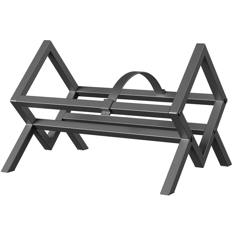 Metal 31.5cm H Media Shelves