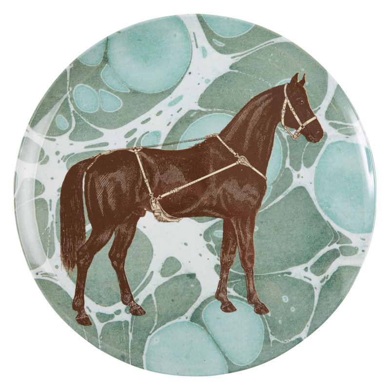 Equus Melamine Dinner Plate