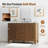 48" Free Standing Single Bathroom Vanity with Engineered Marble Top, Ceramic Sink, Backsplash-109176065-109176064
