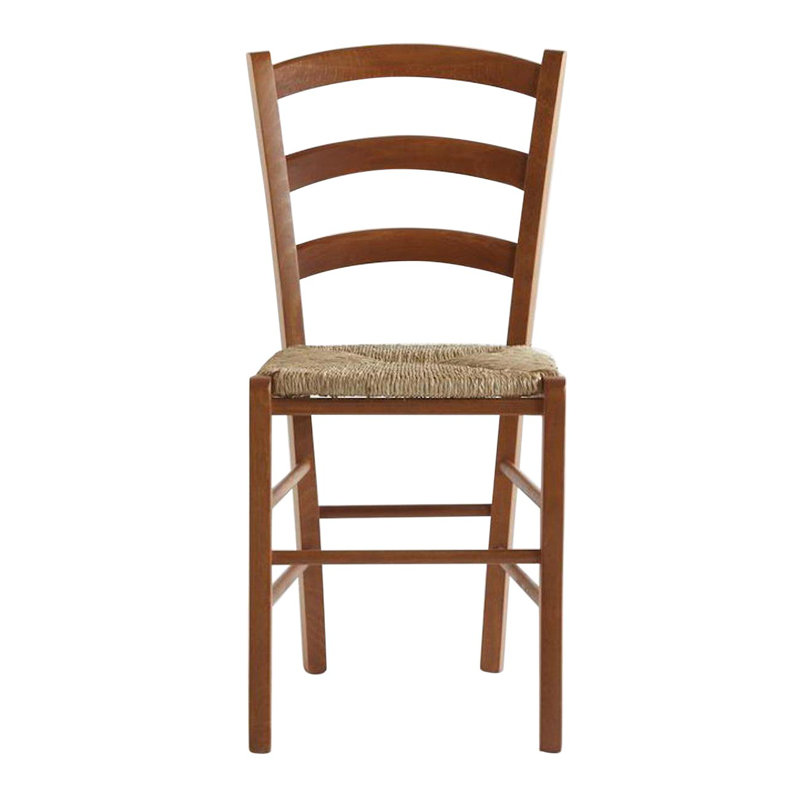 Ferree 46cm H Ladder Back Side Chair, Brown