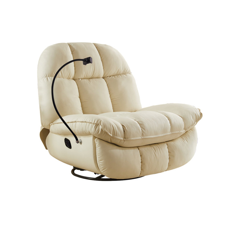 Fauteuil inclinable Thavy, Beige