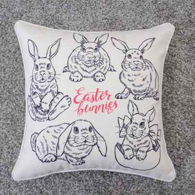  Easter Throw Pillow