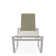 Holna Outdoor Rust-Resistant Metal Chaise Lounge