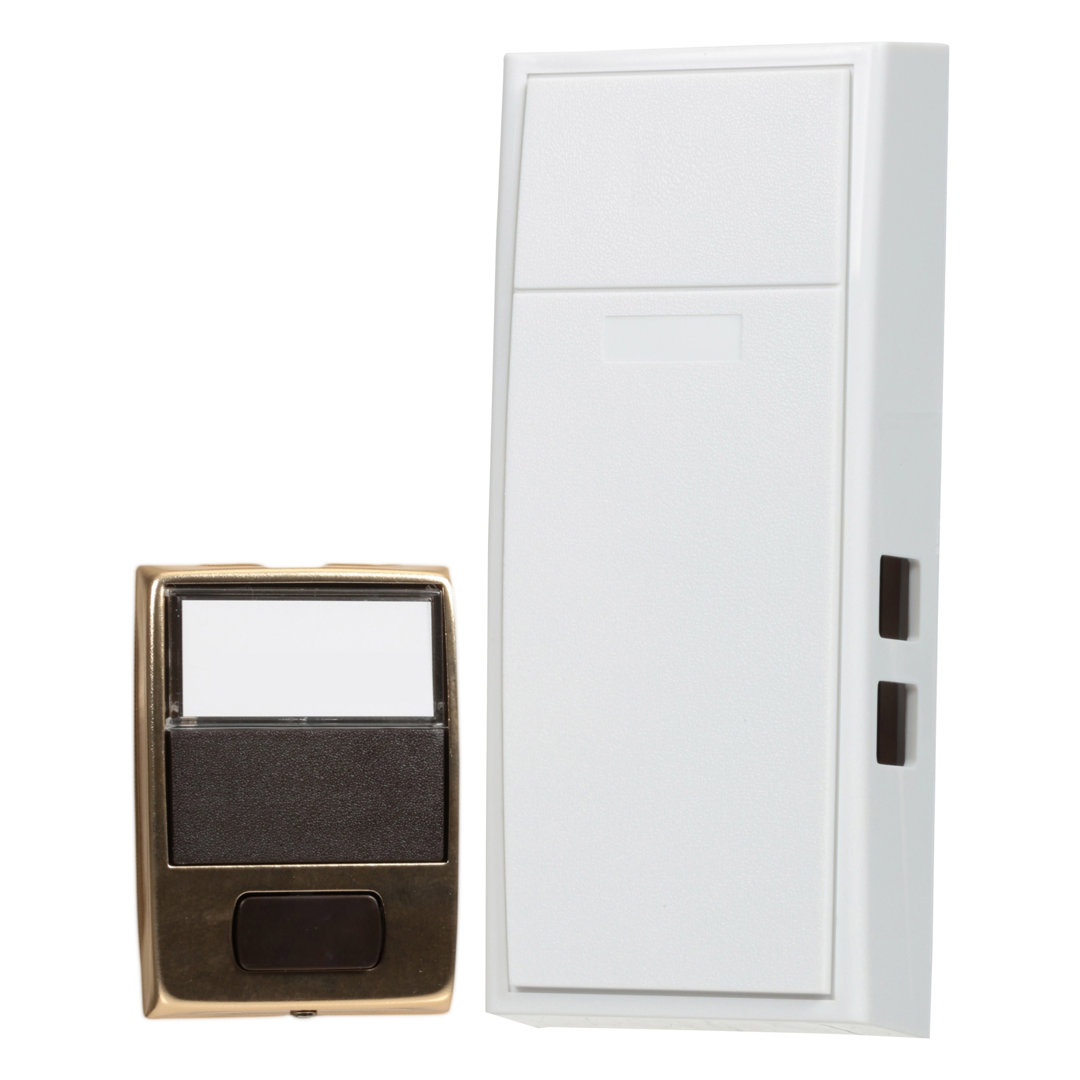 White; Ivory Doorbell Kit Newhouse Hardware