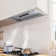 VIKIO 36" 600 CFM Convertible Insert Range Hood in Stainless Steel with Baffle Filter, Charcoal Filter and LED Lights