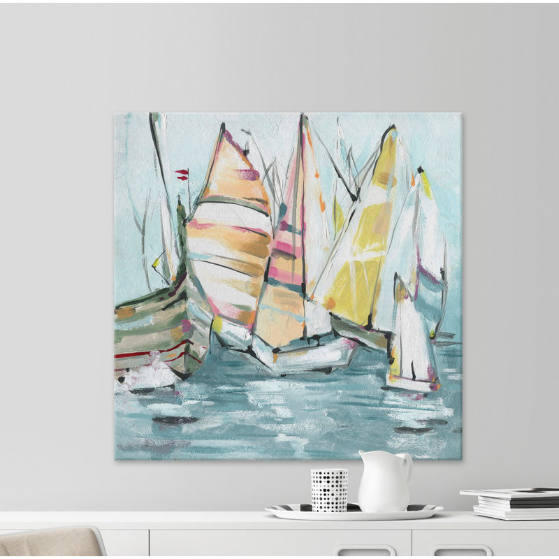 'It's High Time' Print on Wrapped Canvas, 12" H x 12" W x 1.5" D