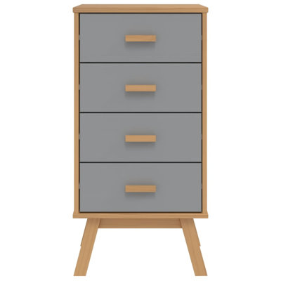 Leverna 18'' W Solid Wood Nightstand