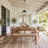 Vigo 46" Boho Solid Acacia Wood Bench with Hand-Woven Scandi-Style Rope Seat-2086794327-2086794409