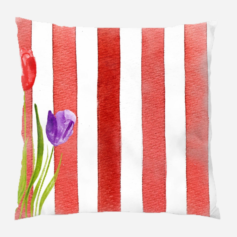 Coussin décoratif Mauk, Intérieur, Microsuède