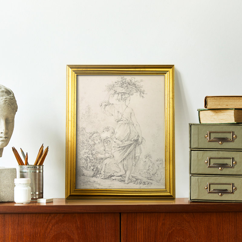 "Croquis rétro VII" sur papier
