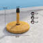 Base de support de parasol robuste
