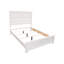 Très grand lit blanc pour tête de lit haute, panneau de particules, style contemporain pour décor de chambre à coucher, style transitionnel-1569228887