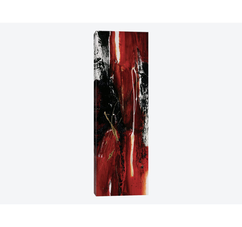 «Tango II», reproduction d'impression sur toile tendue, H 36 po x l 12 po x P 1,5 po, Toile tendue
