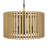 Suratto Pendant - 30"W x 23.25"H - Matte Black/Honey Blonde-394737242