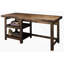 Bureau de travail Bridgevine Home Sausalito 60 po, aucun assemblage requis, finition whisky
