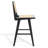 Atticus Counter Stool with Solid Wood Frame-689512202-732015849