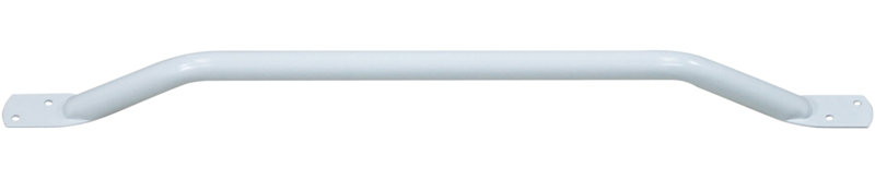 Solo Easigrip Steel Grab Bar White 700mm, White, 70cm H x 70cm L