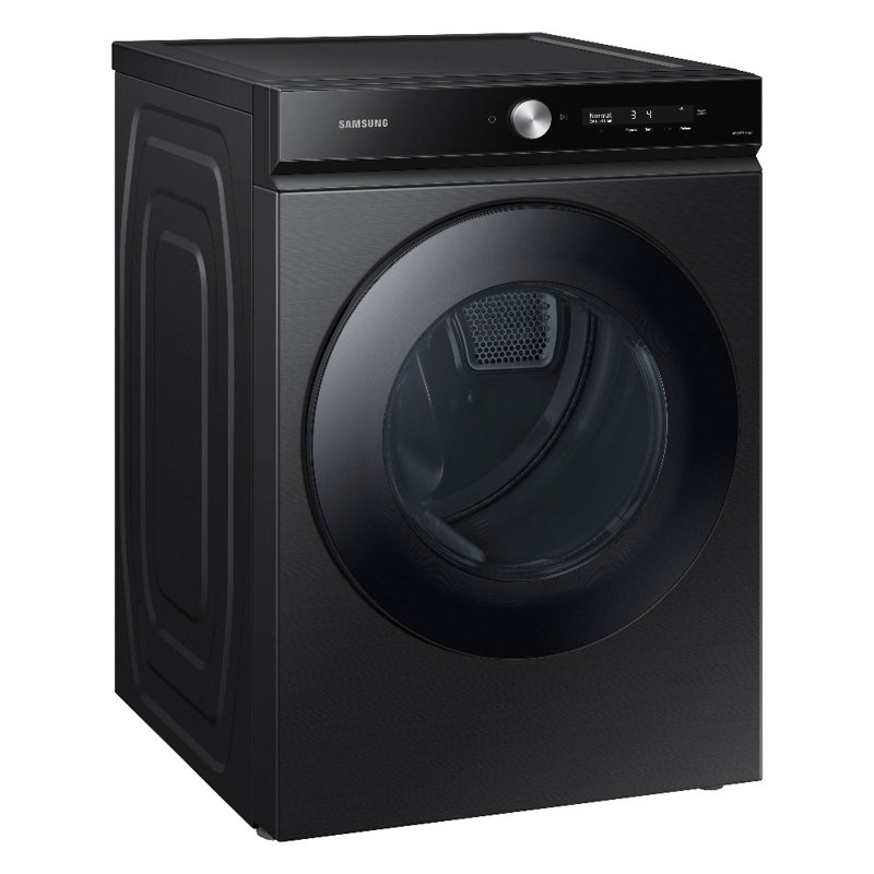 Samsung Bespoke Capacity Dryer, Electric, Brushed Black