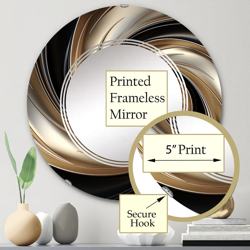 Clatterbuck Circle Mirror, 24" x 24"