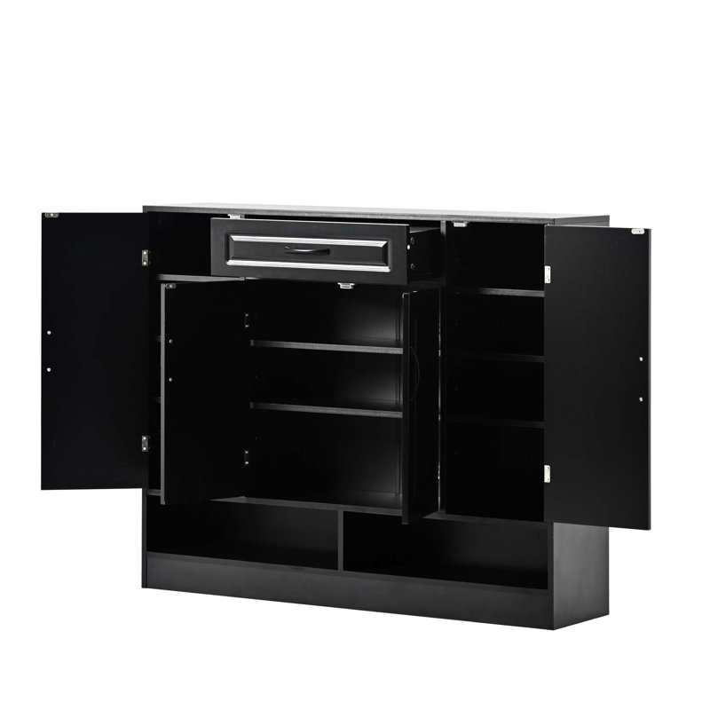 Armoire à chaussures, Noir