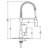 Dowell Pull Down Kitchen Faucet-43235577