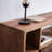 Wabi-sabi style wall-mounted side table