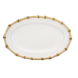 Bamboo Platter - White/Natural