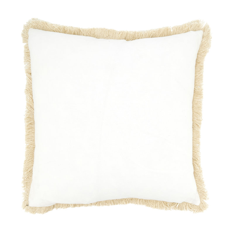Marcia Collection Cotton Throw Pillow, Down