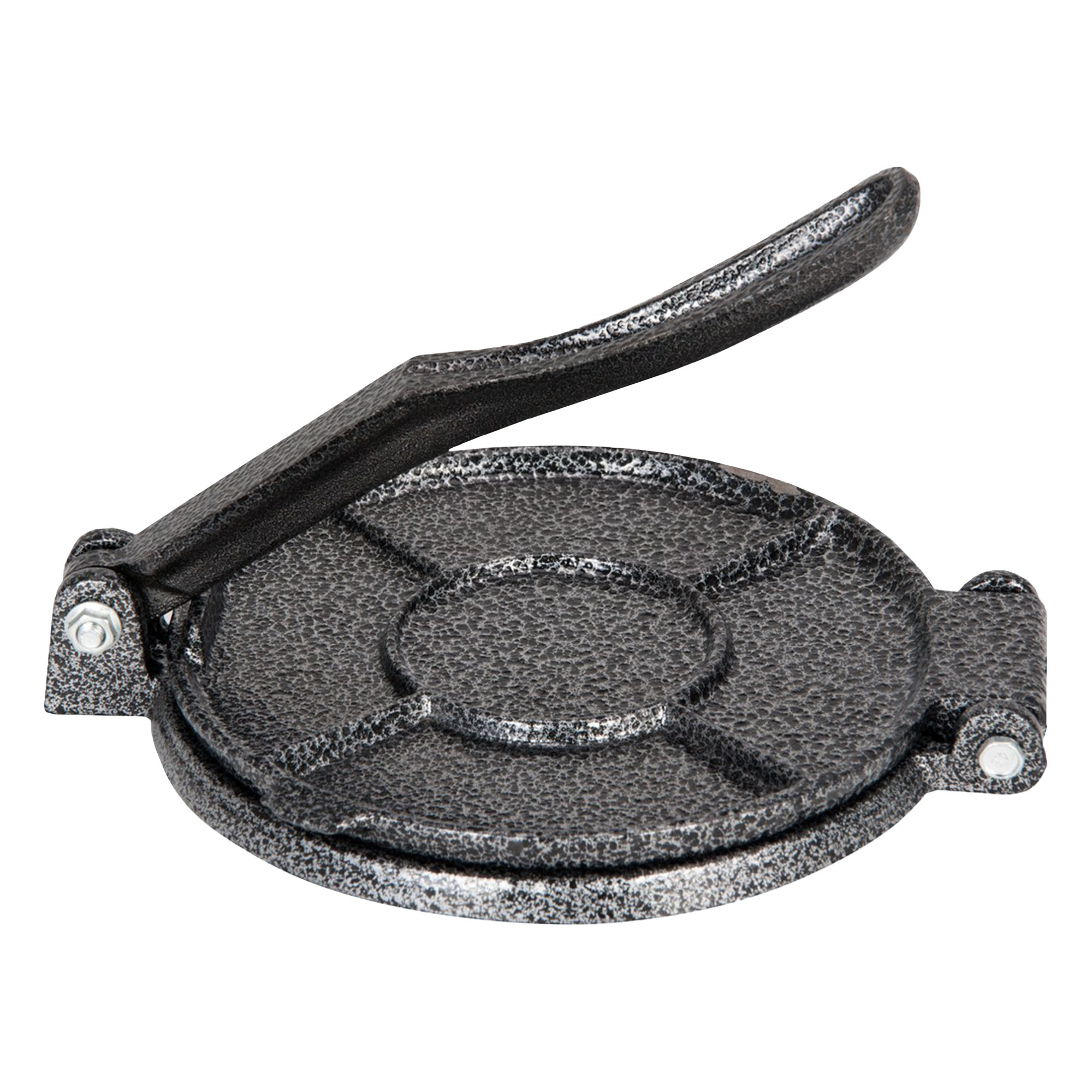 ARC Tortilla Maker 8 inch Taco Press Black Gray, Cast Iron Ergonomic  Handle, Thicker and Durable Base