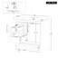 34 Base de meuble-lavabo simple 34 po 34 po seulement-101092131