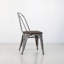 Chaise d'appoint empilable avec siège en bois Melien - intérieur / extérieur