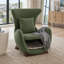 Chaise d'appoint moderne pour animaux de compagnie avec siège incurvé et coin caché pour la chambre à coucher et le coin lecture-1140991734-1140991735