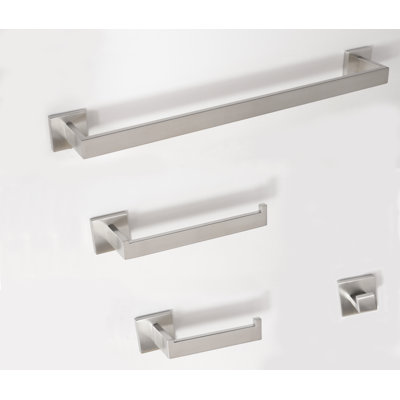 4 - Piece Bathroom Hardware Set