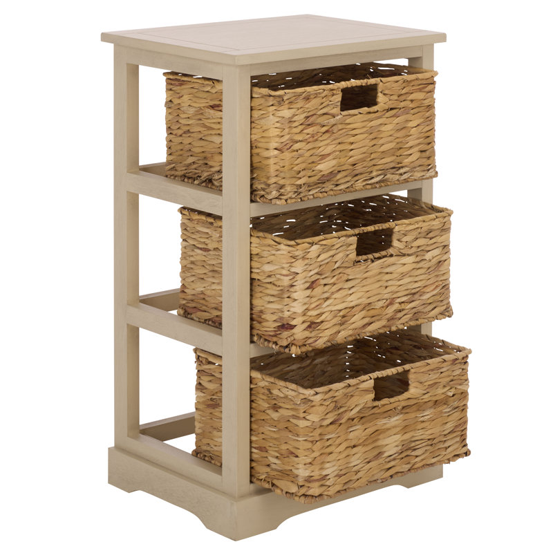 Painswick 3 - Drawer End Table with Storage, Sand