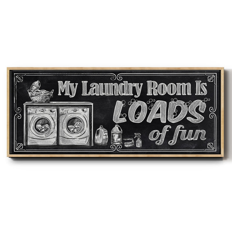 Charges de plaisir - Toile encadrée, H 20 po x l 50 po