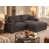 Dark Gray Polyester Blend selected