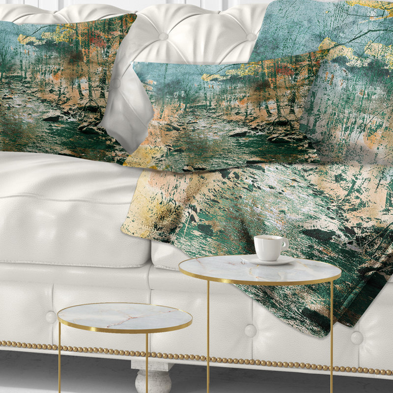 Coussin lombaire Landscape Rocky River