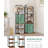 6 Tiers Vertical Shoe Rack, Narrow Shoe Tower, Tall Shoes Shelf With 2 Hooks, Adjustable Shelves, Corner Shoes Shelves For Small Spaces, Entryway, Living Room, Rustic Brown SR04201B-378055473