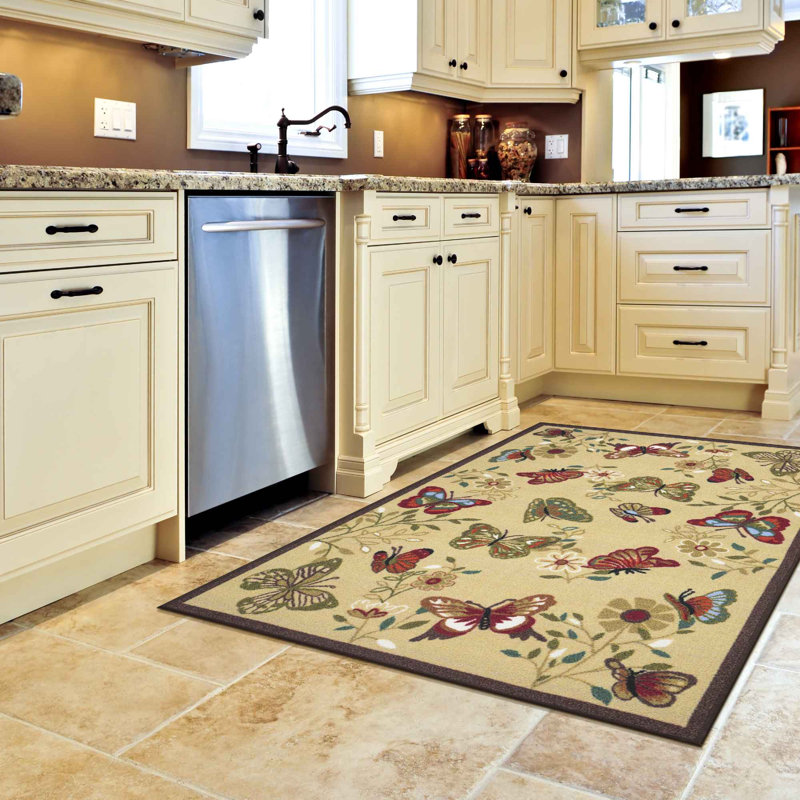 Tapis anti-dérapant en caoutchouc pour salon, couloir, Rectangle 3 pi 3 po x 5 pi