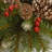 30 in. Frosted Berry Centerpiece and Candle Holder