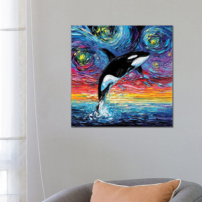 Van Gogh Never Saw Alaska by Aja Trier - Wrapped Canvas Print