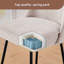 Soft Padded Upholstered Dining Chair with 12cm Thick Seat Cushion-719338508