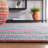 Kilim Flat Weave Cotton Geometric Rug-687622672