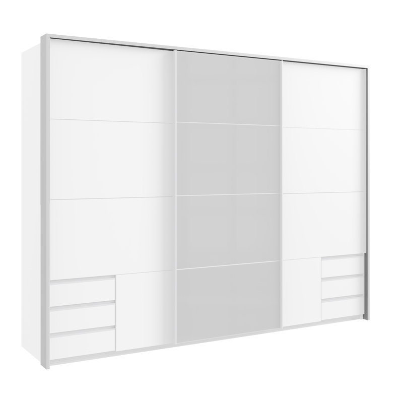 Berngar 273cm Closet System, White