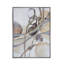 Rectangle aquarelle abstraite, peinture à l'huile