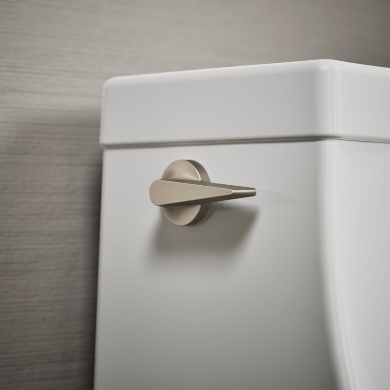 San Souci Trip Lever Handle, Vibrant Brushed Nickel
